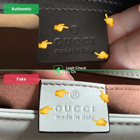 How to Spot a Fake Gucci Marmont Bag 